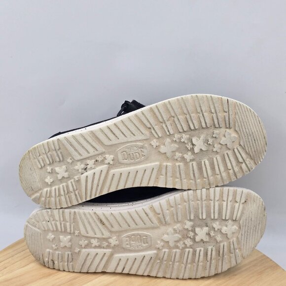 Hey Dude Womens Wendy Slip On Loafers Comfort Shoes Black Size 8 - Picture 7 of 8